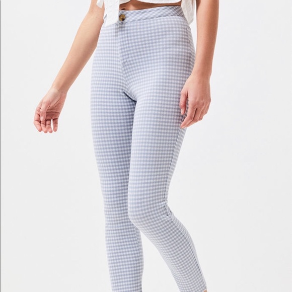 PacSun LottieMoss Plaid Cropped Pants - Picture 2 of 7